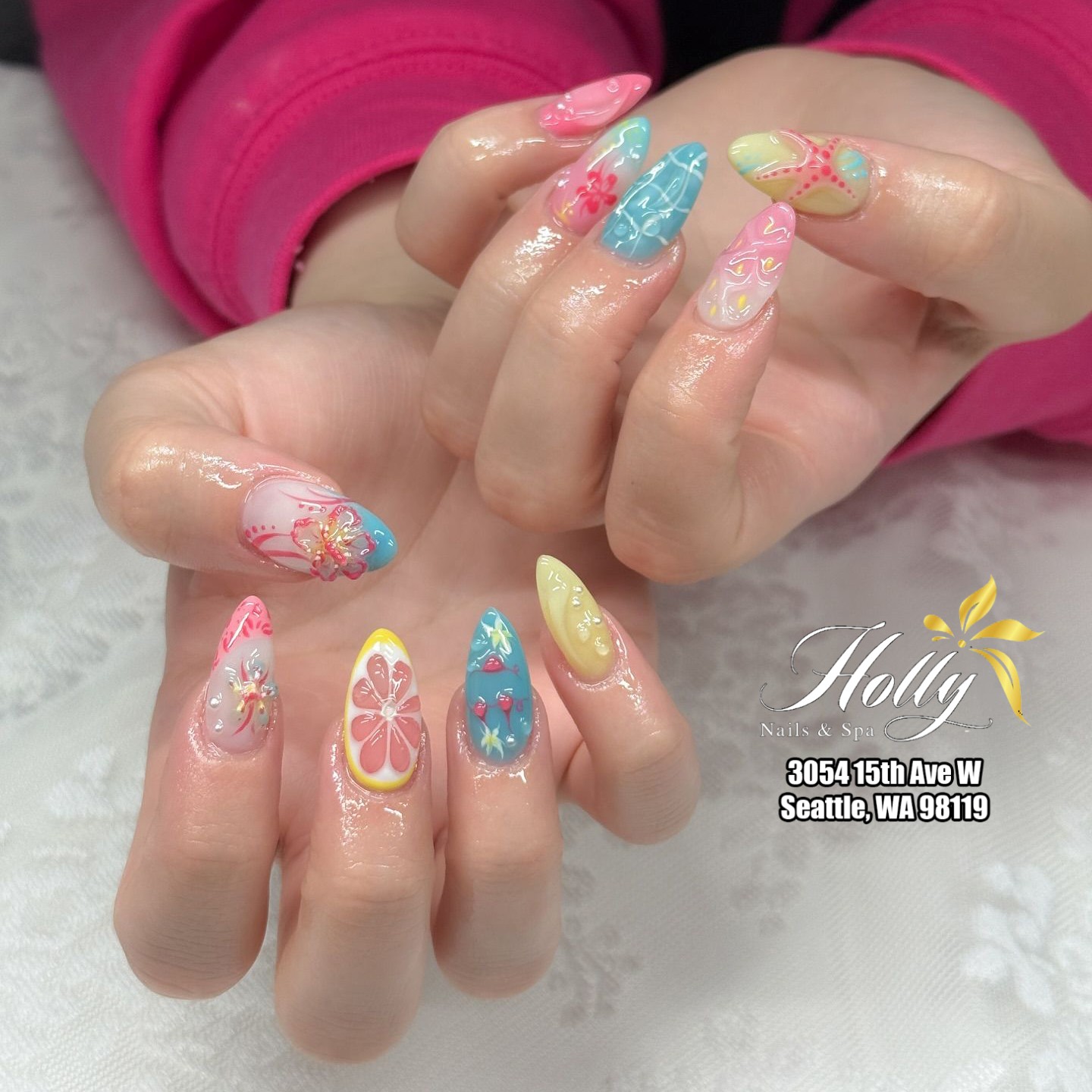 Holly Nails & Spa Seattle, WA 98119